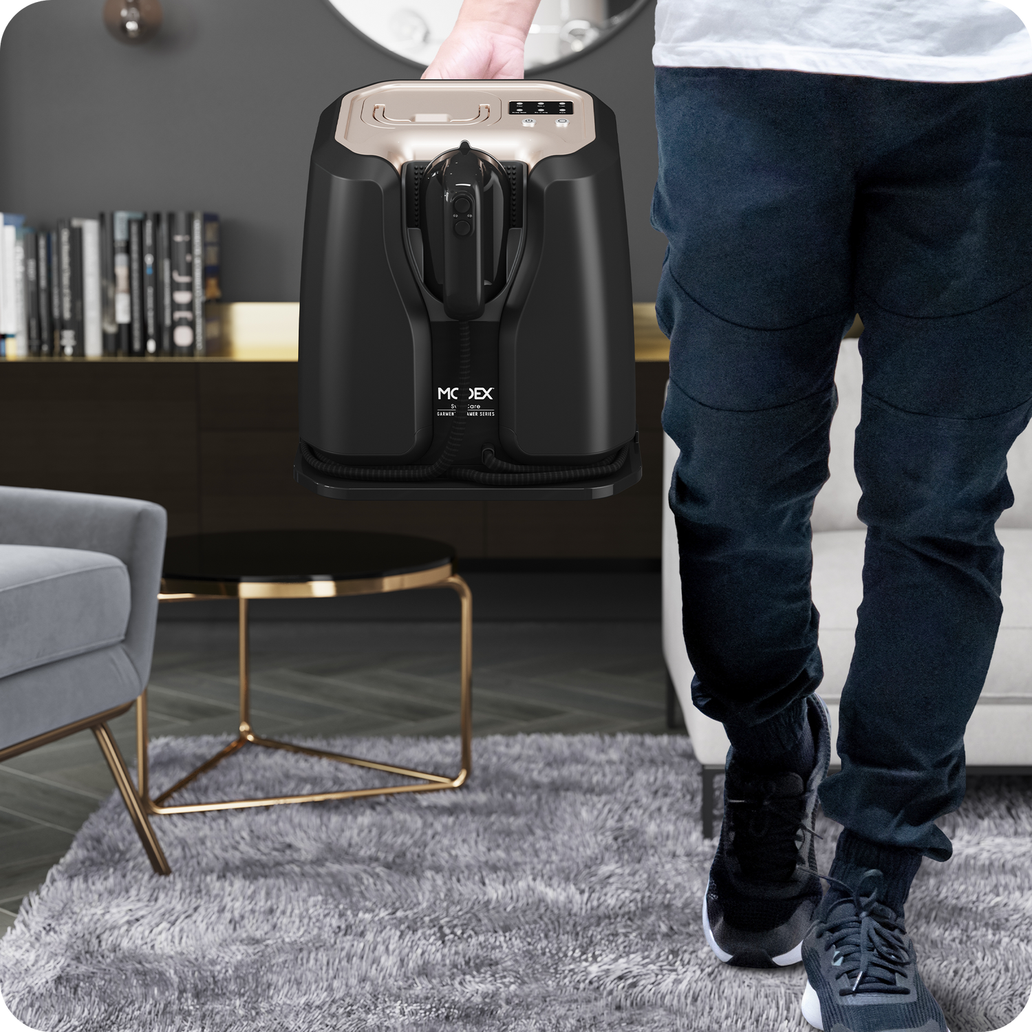 Easy Carrying Handle Garment Steamer