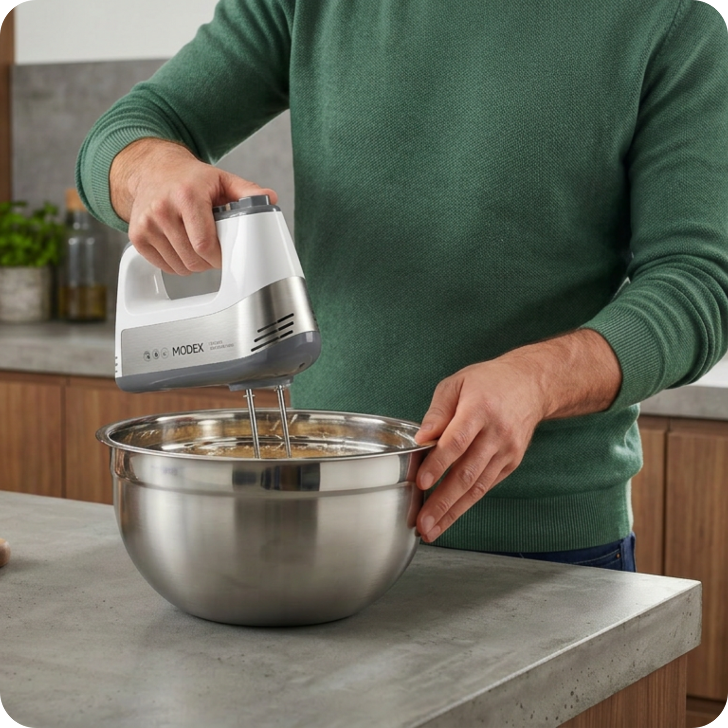 hand mixer modex white hm570